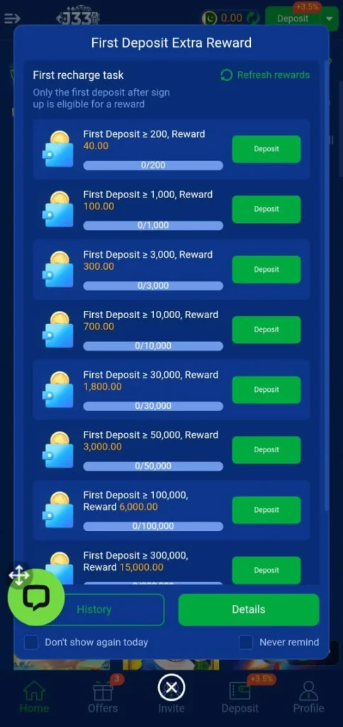 J33 Bet game download