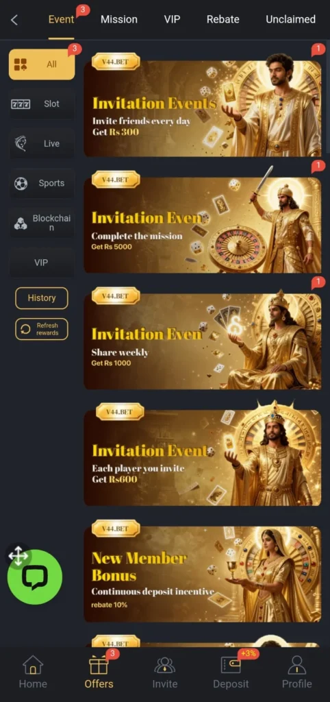 V44 Bet Game download